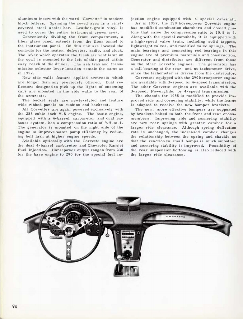 1958 Chevrolet Engineering Features Booklet Page 48